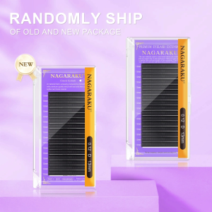 ORI 16BARIS nagaraku eyelash extension single size bulumata sambung premium Curl C & D