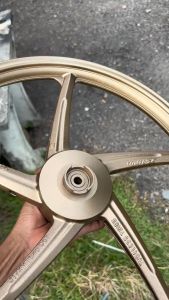 [ TE37 Light Brown WL8 ] Metallic 2K Paint Aikka DIY Aerosol Cat Spray Motor Sport Rim Volk Racing
