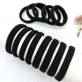 50/100pcs Black Hair Bands for Women Girls Hairband High Elastic Rubber Band Hair Ties Ponytail Holder Scrunchies Accessorie. 