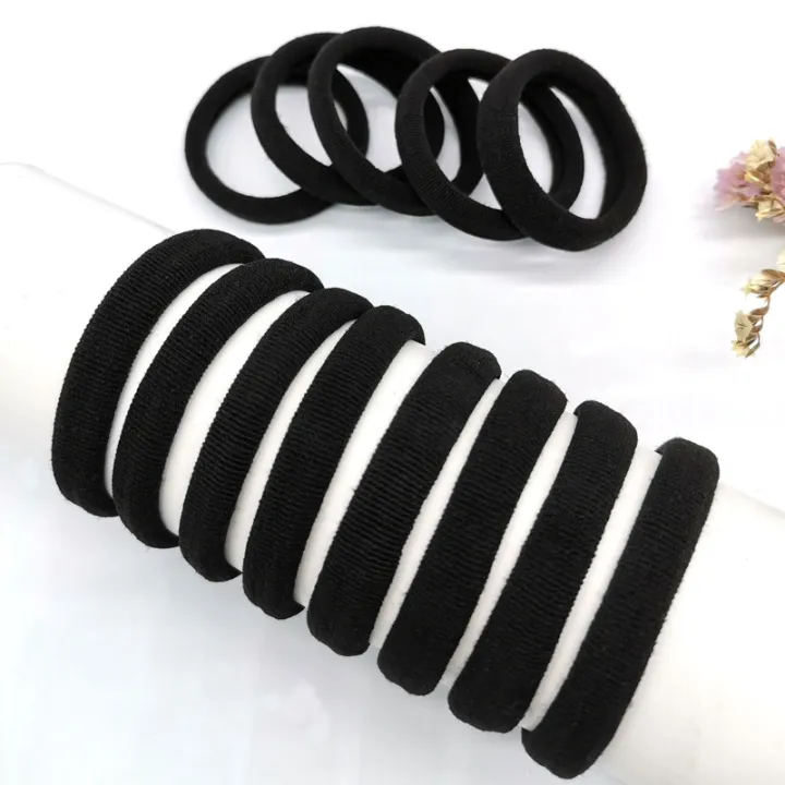 50/100pcs%20Black%20Hair%20Bands%20for%20Women%20Girls%20Hairband%20High%20Elastic%20Rubber%20Band%20Hair%20Ties%20Ponytail%20Holder%20Scrunchies%20Accessorie%20-%20Image%203