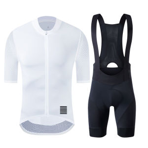 YKYWBIKE Cycling Jersey Sets Road Bike Shorts Sleeves Jersey Bib Shorts with 3D Padded Cycling Clothing Set for Men