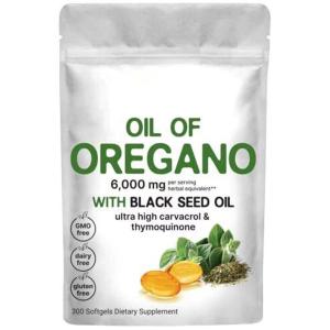 Oregano Oil Soft Capsules ข้ามพรมแดน Oregano Oil Softgels 300 แคปซูลรองรับจุด OE