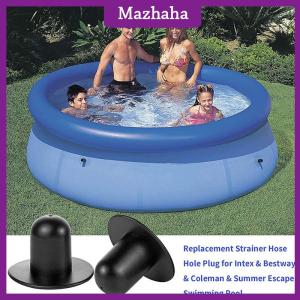 Mazhaha 1ชิ้นปั๊มปลั๊กท่อระบายน้ำสระว่ายน้ำที่กรองช่องน้ำสำหรับ INTEX Bestway ชุดเปลี่ยนปลั๊กติดผนังสระว่ายน้ำ