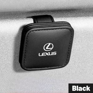 แว่นตากันแดดที่วางแว่นตารถคุณภาพสูงคลิปรัดปากกระบังแสงอุปกรณ์ตกแต่งภายในรถยนต์โดยเฉพาะสำหรับ Lexus LX 470 ES 350 LX 450 RX 350คือ350 NX GS 350 GX 470คือ F LS 400 LS 460 ES RC 330 GS 430คือ300 LS 600H RX 300 RX 400H CT