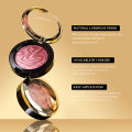 KIMUSE Lighting Glow Baked Blush Long-lasting & Waterproof Powder Natural Shimmer Finish Blusher Black Gold Galaxy Collection. 