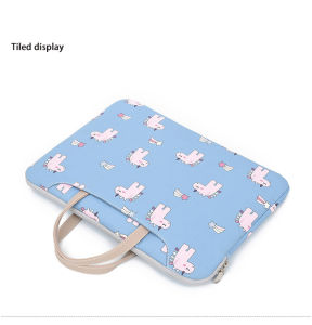 Waterproof Scratch-resistant Laptop Bag Briefcase 12 13.3 14 inch Notebook HandBag For Macbook Carry Case For women and men 2020 Pattern Style Cute bag
