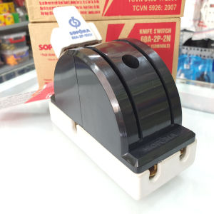 Cầu Dao Đảo 1 Pha 60A 2P 600V 2N Đế Sứ D22 SOPOKA