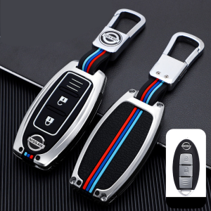 Bao Da Vỏ Bảo Vệ Ốp Bọc Chìa Khóa Phản Quang Dùng Cho Xe Ô Tô Nissan Xtrail Teana Terra Navara Sunny Almera