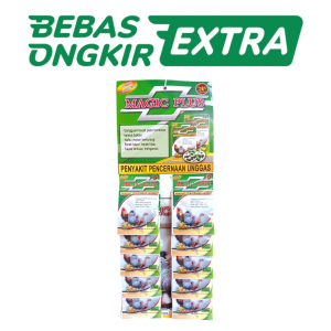 ALADIN MAGIC PLUS ( 1 RENTENG ) - mengobati pencernaan unggas tembolok macet pada ayam