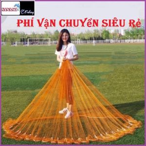 Chài Bắt Cá Cao Cấp Thái Lan Mắt Mau Chân Chì Chuyên Đánh Bắt Thủy Sản Chì đúc