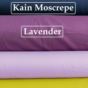 [1 m] Kain Meteran Kain Moscrepe Cocok Untuk Gamis dan Bahan Baju Seragam Keluarga atau Baju Couple Kain Polos Bahan Jatuh Hitam Putih Hijau Marun Grey Toko Nadia Busana