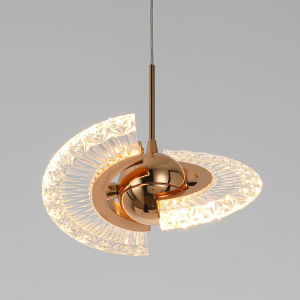 Postmodern minimalist bedroom bedside pendant light Nordic creative and unique bar counter light led Small pendant lamp