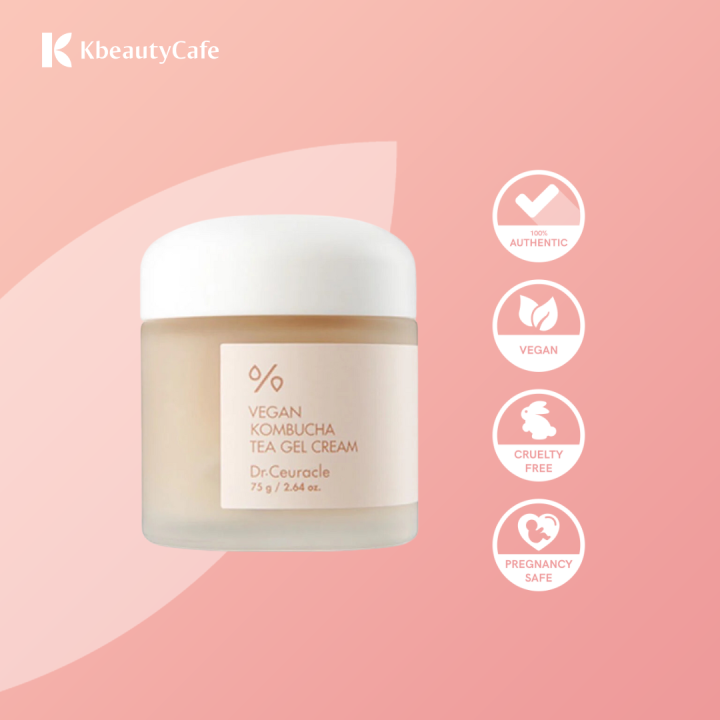 Dr.Ceuracle Vegan Kombucha Tea Gel Cream 75g