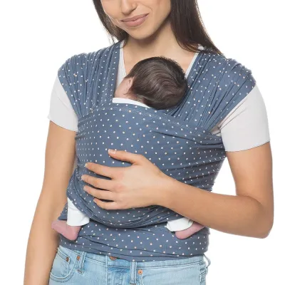 Địu cho trẻ sơ sinh Aura Baby Wrap Với 100% chất liệu vải Viscose mềm mại được làm từ bạch đàn và keo
