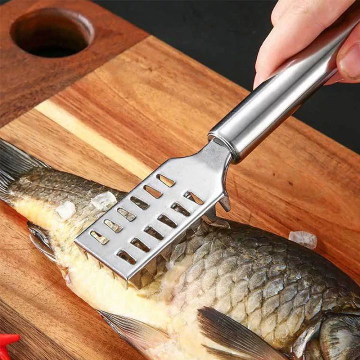 2678 STAINLESS FISH SCALE REMOVER SCRAPER FISH SCALER Fish Scaler