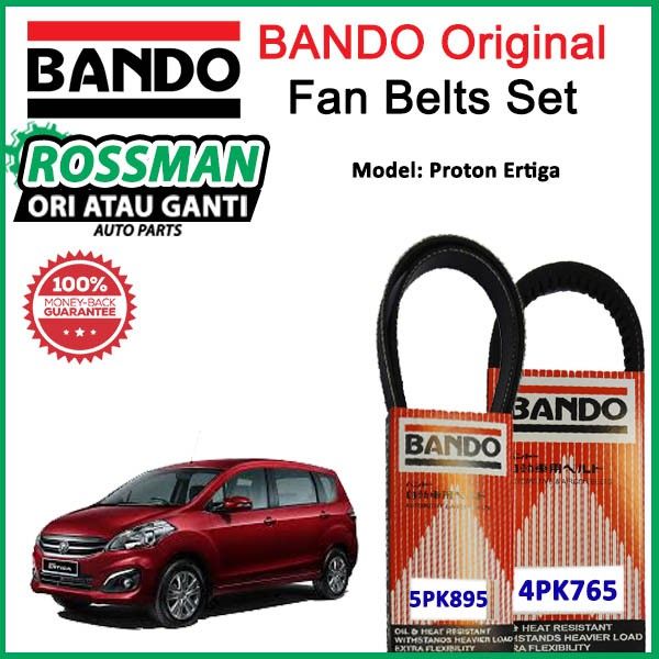 Proton Ertiga Bando Original Alternator Fan Belt V Belt 5PK895, Air Con