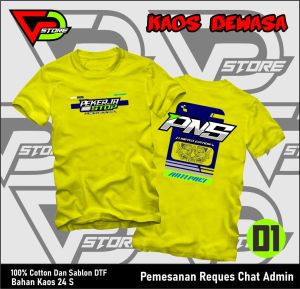 Kaos Premium Pria Tshirt Distro Motif PNS Pakaian Pria / Koas Distro Premium