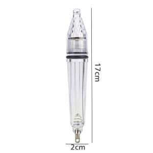 Deep water underwater bait LED color fishing flash torpedo bait light LED flash bait light