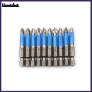 [Heartsbat] New 1 PC 1 4 Hex Từ Không Chống Trượt Dài Đạt Điện Tuốc Nơ Vít Bits Ph2 Chiều Dài 50Mm Duy Nhất Bên Công Cụ Điện