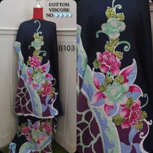 Batik Lukis Kelantan Cotton Viscose Kain Pasang (Ready Stock)