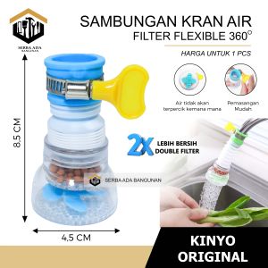 SARINGAN AIR FILTER MEREK SOLIGEN SAMBUNGAN FLEKSIBEL KINCIR PUTAR