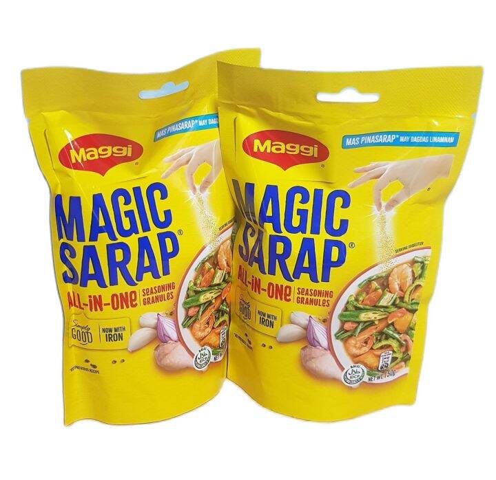 Maggi Magic Sarap All In One Seasoning Granules Mas Pinasarap Pack