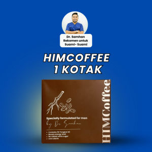 HIM WELLNESS Dr Samhan HIMCoffee + Spray Up Meningkatkan Energy Lelaki dan Tempoh Masa