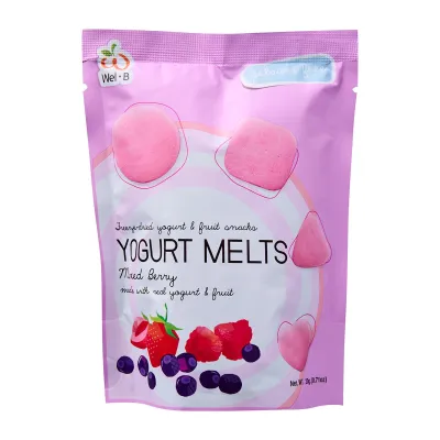 Wel.B Freeze Dried Yogurt Melts - Mixed Berry 20G Yogurt Snack