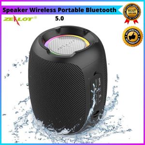 COD ZEALOT Speaker Wireless Portable Stereo RGB IPX7 Bluetooth 5.0 - S53 / speaker mini outdoor whaterproof adventure camping austetic murah digital full bass sambung hp laptop bluetooth terbaru viral terbaik
