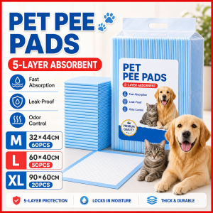 Wee Wee Pad Pet diaper Puppy Pet Training pad training Mat Pee Pad Wee Pad Urine Pat Cat Dog 5 layers Pet diaper 宠物尿片
