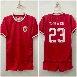 Setelan Anak Timnas Indonesia 2024 Kids Timnas Garuda Indo Jersey Kids Set Indo Home Away Seragam Timnas Anak Laki Laki Indonesia Kaos Bola Anak Timnas Baju Bola Anak Timnas Indonesia Garuda Muda AFC Piala Asia Asian Cup Kualifikasi Piala Dunia Olimpide