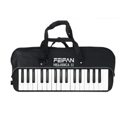[ทำจัดซื้อ/งานโรงเรียนได้] เมโลเดี้ยน Melodica กระเป๋าผ้า 32 คีย์ เสียงดี ไม่กินลม เหมาะสำหรับเด็ก พร้อมอุปกรณ์ครบชุด