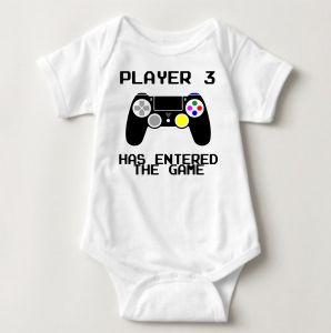 Baby Statement Onesies -  Player 3 has entered the game
