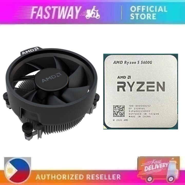 Amd Ryzen 5 5600g Oem39ghz6core12thd16mbam4 With Wraith Stealth Fan Lazada Ph 4246