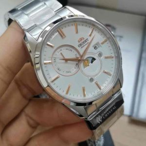 ORIENT Mechanical Contemporary Japan Rose gold Watch Metal Strap - 41.5mm (RA-AK0306S)
