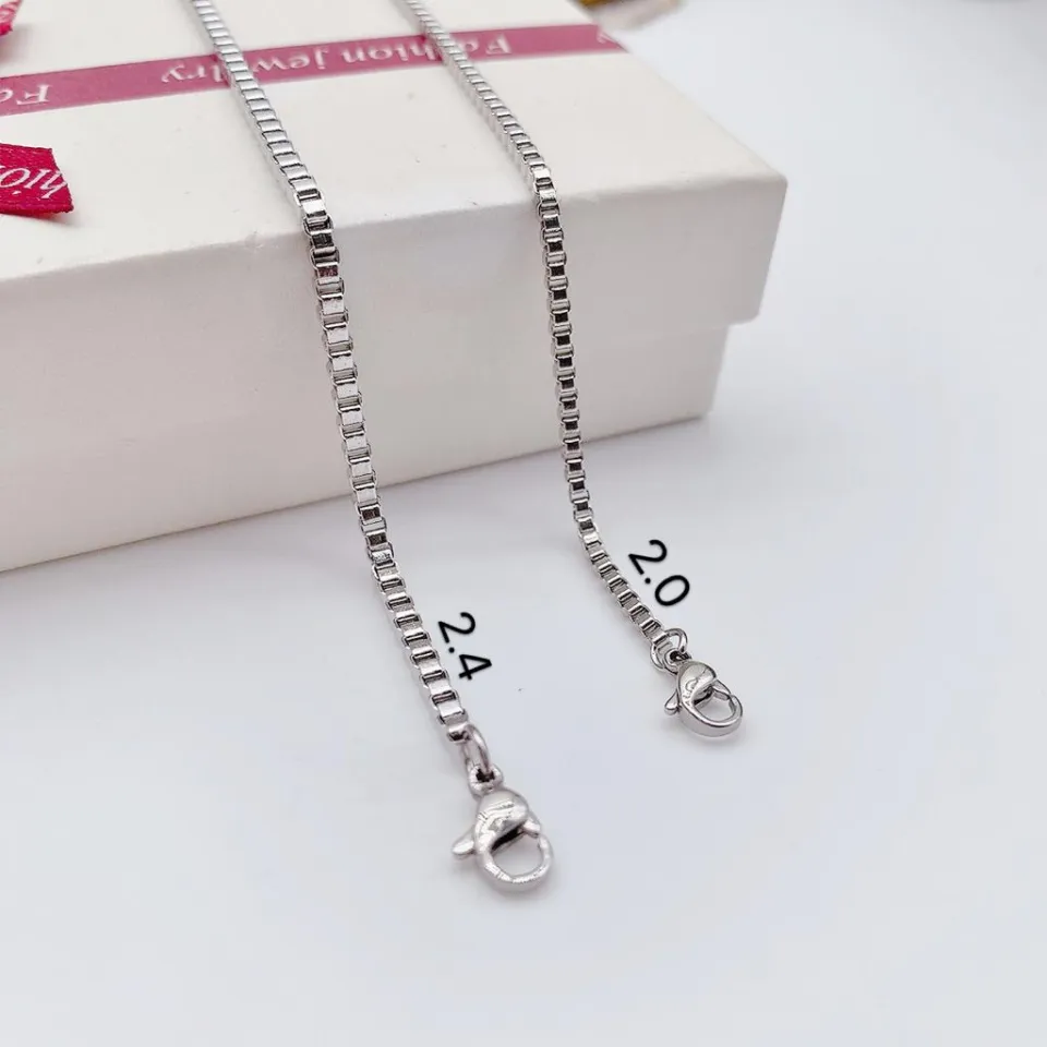 Double Hook 佛牌链 Stainless Steel Necklace 不锈钢项链，佛牌项链