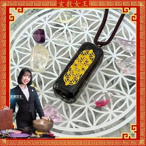 玄数女王 【舒俱来吊坠】 Sugilite Pendant 抗癌宝石 南非国宝 助于排毒 加强身体免疫力 去除体内自由基 a South African treasure , boosts immunity and removes free radicals.