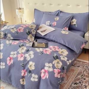 Dormitory Four-Piece Set Double Single Duvet Cover Quilt Cover Three-Piece Bedding Set Four-Piece Bedding 4 Clearance Set LZD