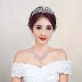 Mahkota Set Arnava Jewelry - Set Mahkota Anting Kalung - Aksesoris Pengantin/ Pesta/ Wisuda - Bridal Crown. 
