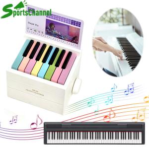 Ca Sĩ Đàn Piano Lịch 2025 Sheet nhạc Có Thể Chơi piano mini Lịch Máy Tính Để Bàn Ngoại Vi Đồ Trang Trí Quà Tặng Cho Người hâm mộ