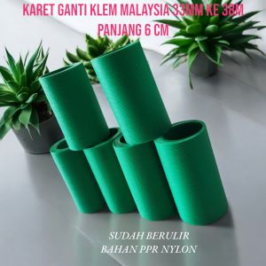 KARET KLEM PUTAR CADANGAN 6CM SPART PART PIPA SAWIT PREMIUM BERULIR HARGA PER 1 PCS COD