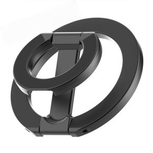 Double Magnetic Cell Phone Ring Holder Compatible With iPhone 16 12 13 14 15 16 17Series MagSafe Rem