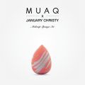 MUAQ X JANUARY CHRISTY MAKEUP SPONGE SET. 