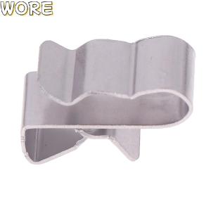 WORE 10PCS 304 Stainless Steel Solar PV Cable Clips Clamp For PV Solar Cable Wire Installation In Photovoltaic System