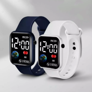 Couples LED Digital Bracelet Watch Affordable Water-Resistant Sports Electronic Watch for Men and Women