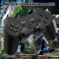 Ceozon PS3 Controller Wireless 2 Pack Gamepad Compatible with Sony PS3 Controller Wireless Remote Joystick with Charging Cables Black and Black. 