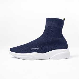 NAZ BELLAMY - Sepatu Pria Kaus Kaki Kasual Sport Navy Sepatu Jogging Santai Pria 100% LOKAL
