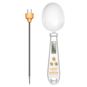 2 in 1 ช้อนตวงดิจิตอล และ วัดอุณหภูมิอาหาร Digital Spoon Scale เครื่องชั่งน้ำหนัก เครื่องชั่งอาหาร ช้อนชั่งน้ำหนัก ช้อนตวงอาหาร