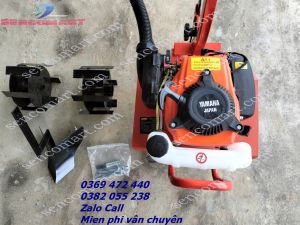 Máy xới đất lên luống làm vườn yamaha đông cơ 2kw