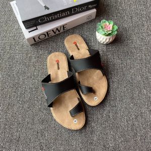 Sandal Wanita Oshin Jepit Jempol papirut sol karet Anti Licin